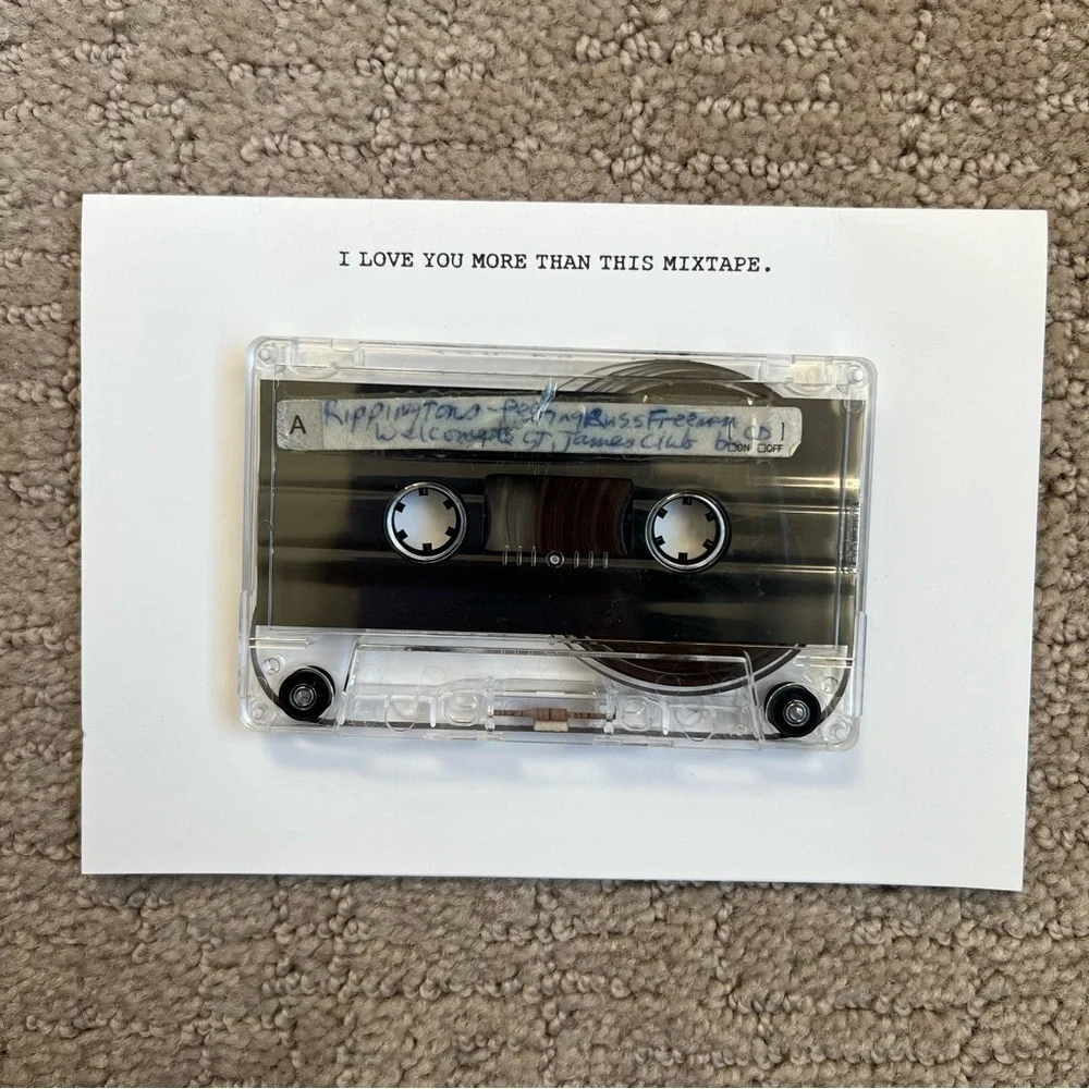 Cassette Mixtape Greeting Cards